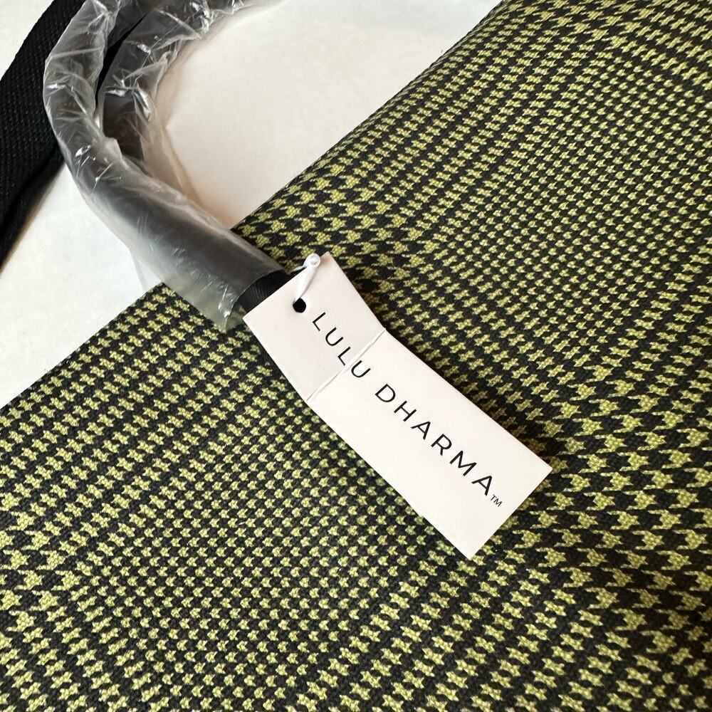 Lulu Dharma NWT Plaid Frasier Travel Tote Overnight Weekender Bag Perfect Gift - Picture 6 of 12